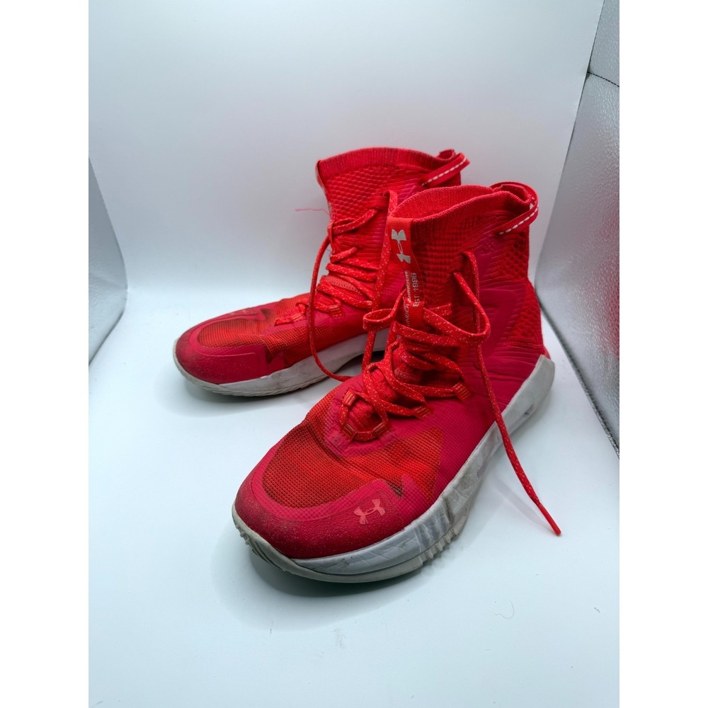 Under Armour Highlight Ace 2.0 3021376-604 Women 7.5 Sneaker Red Volleyball Shoe